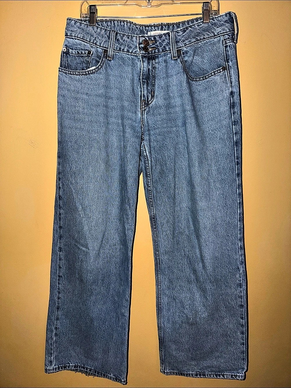 Levi's Straight Leg Blue Jeans Superlow 31